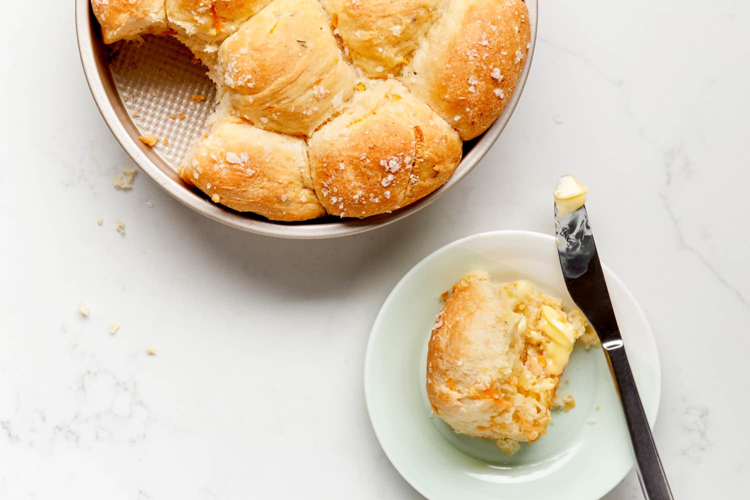 NoKnead Sweet Potato Rolls Are the Easiest Way to Win Any Fall Potluck